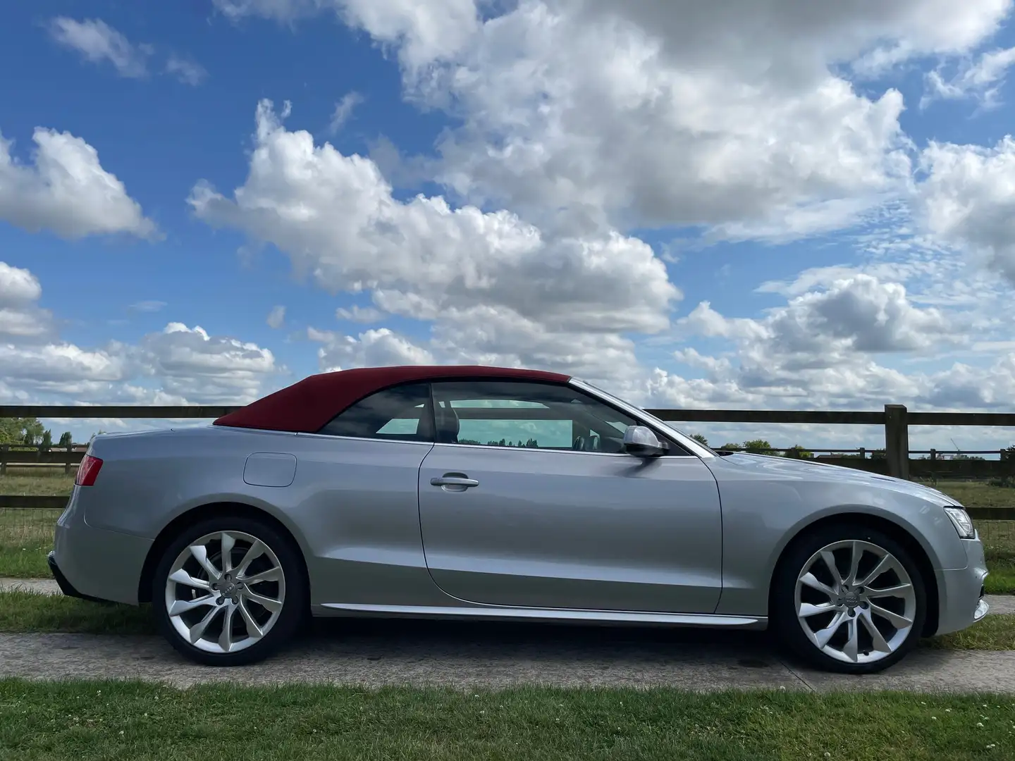 Audi A5 Sportieve A5 Cabrio 1.8 TFSI Automaat S-line Zilver - 2