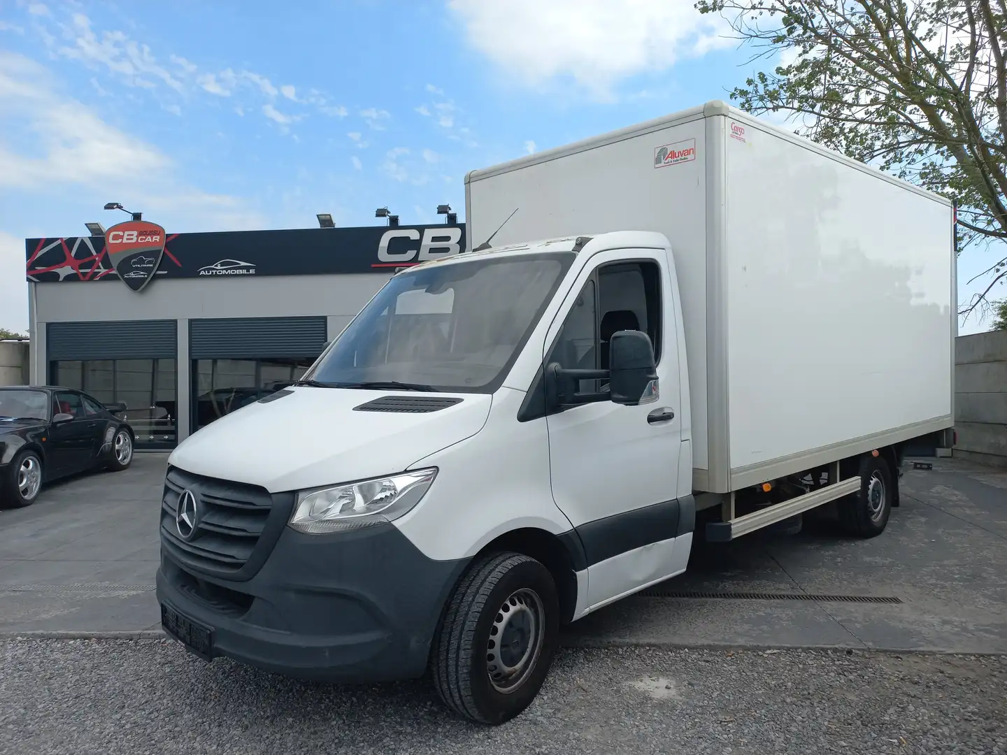 Mercedes-Benz Sprinter Camionnette avec hayon Blanc - 2