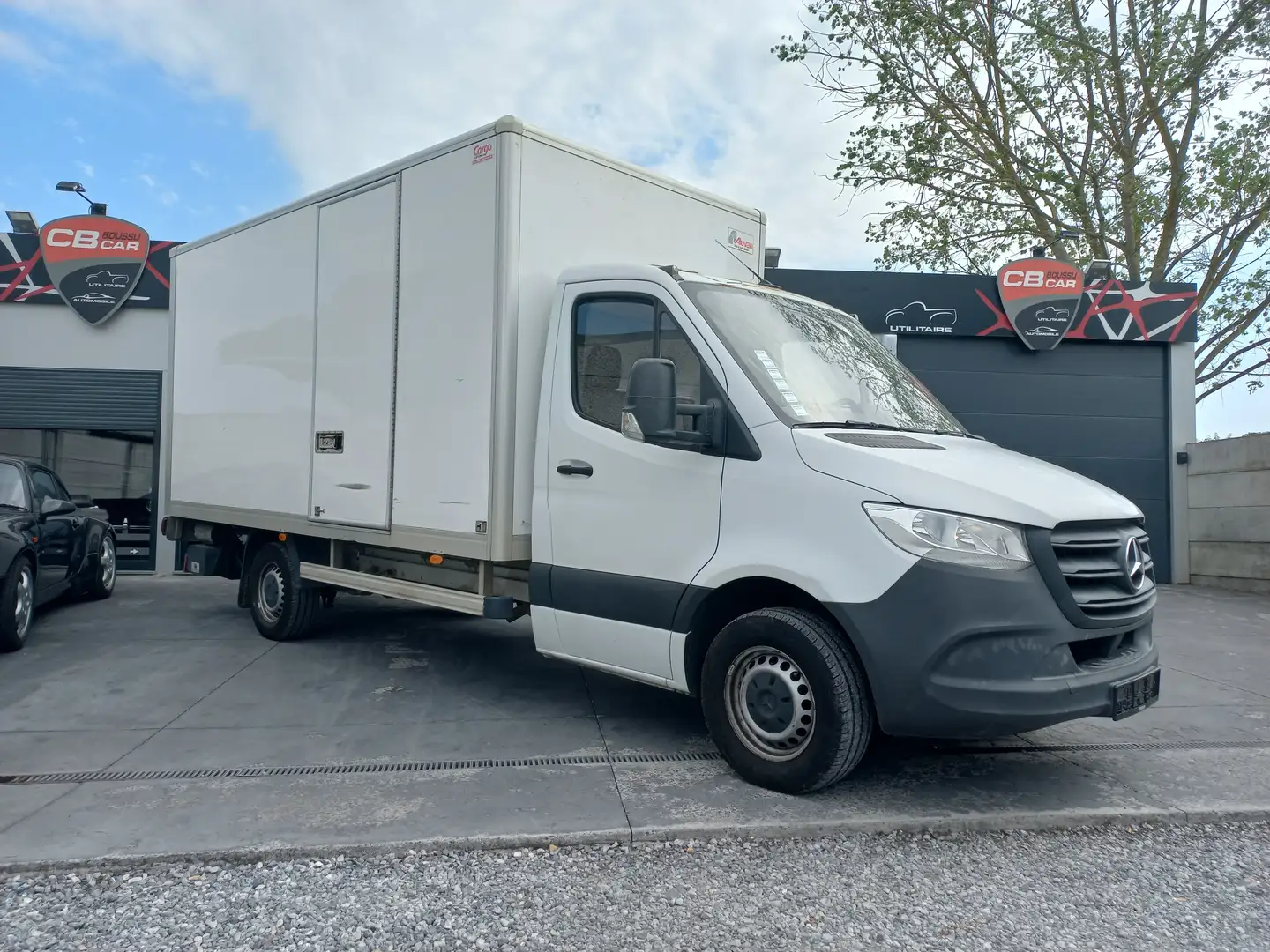 Mercedes-Benz Sprinter Camionnette avec hayon Blanc - 1