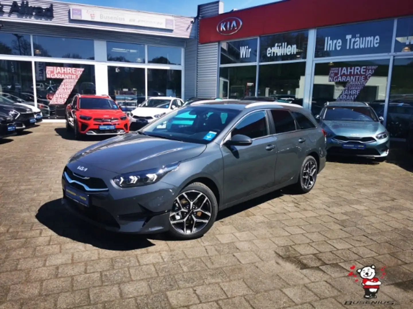 Kia Ceed SW / cee'd SW 1,5T DCT Ultimate Edition +Style+Sound+17Zoll Grijs - 2
