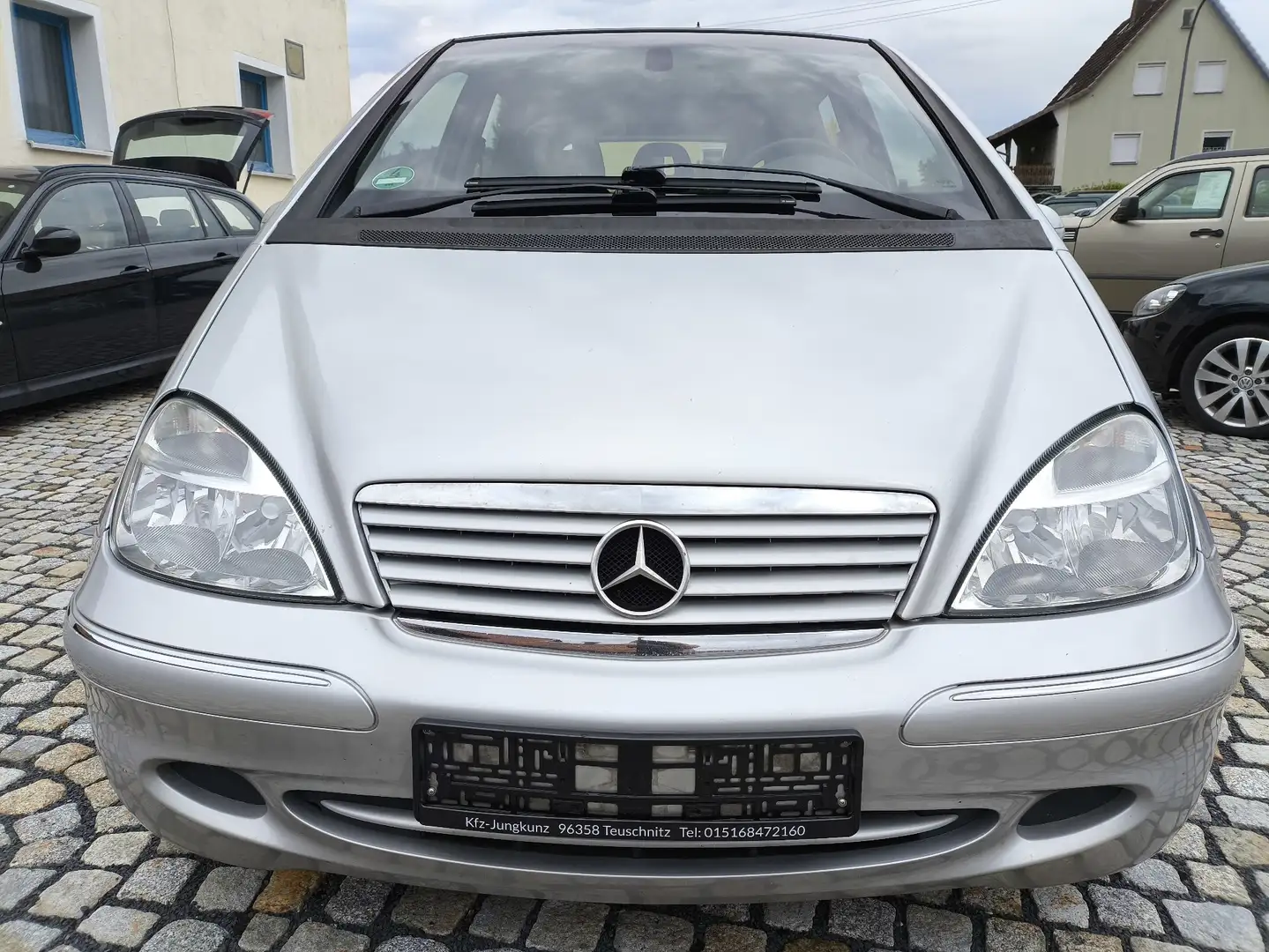 Mercedes-Benz A 160 Elegance*AUTOMATIK*KLIMA*PANORAMADACH*TÜV NEU Argent - 2