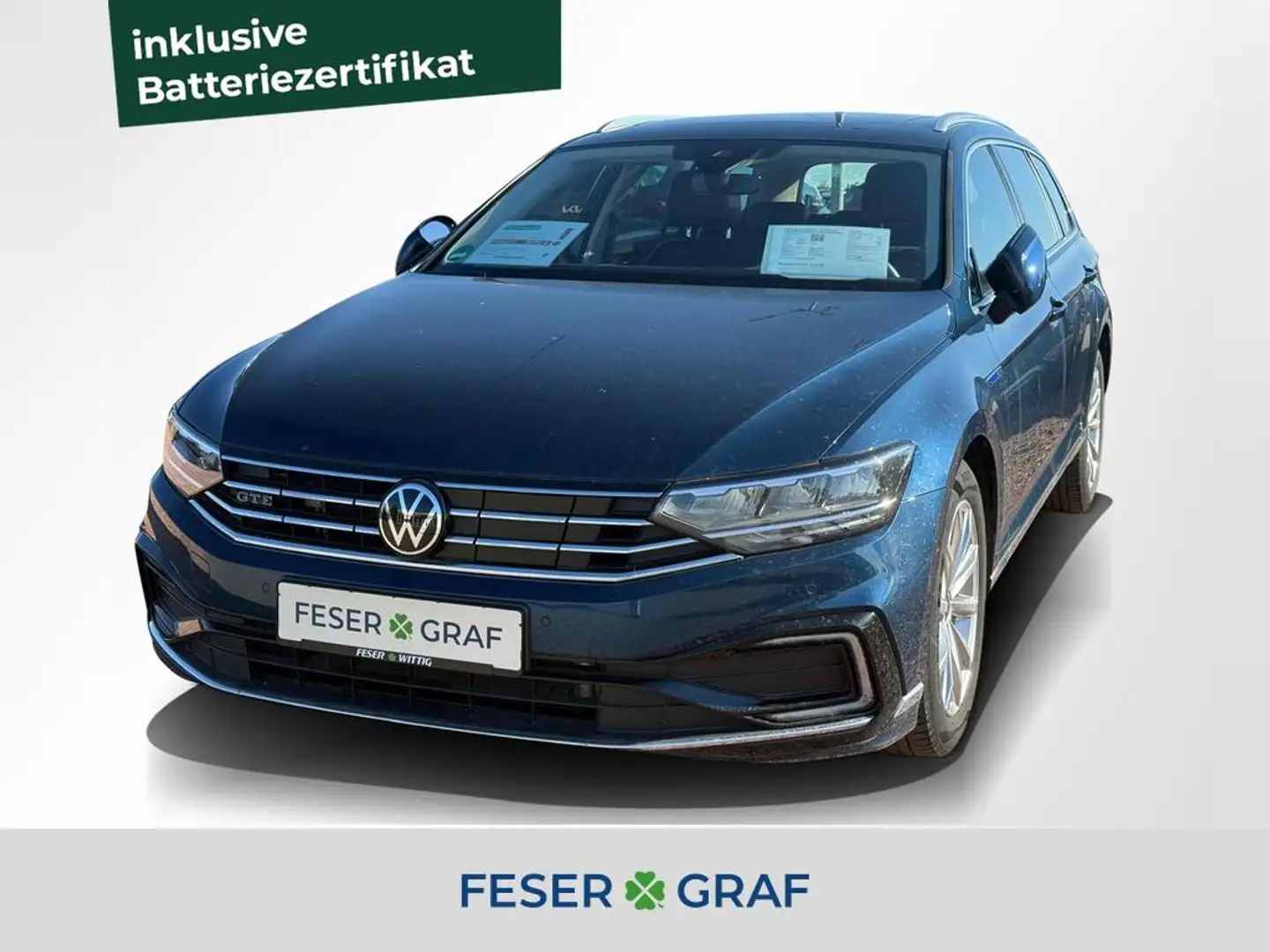 Volkswagen Passat Variant 1.4 TSI GTE Pano/Standh/AHK/Leder/elHeckkl Blau - 1