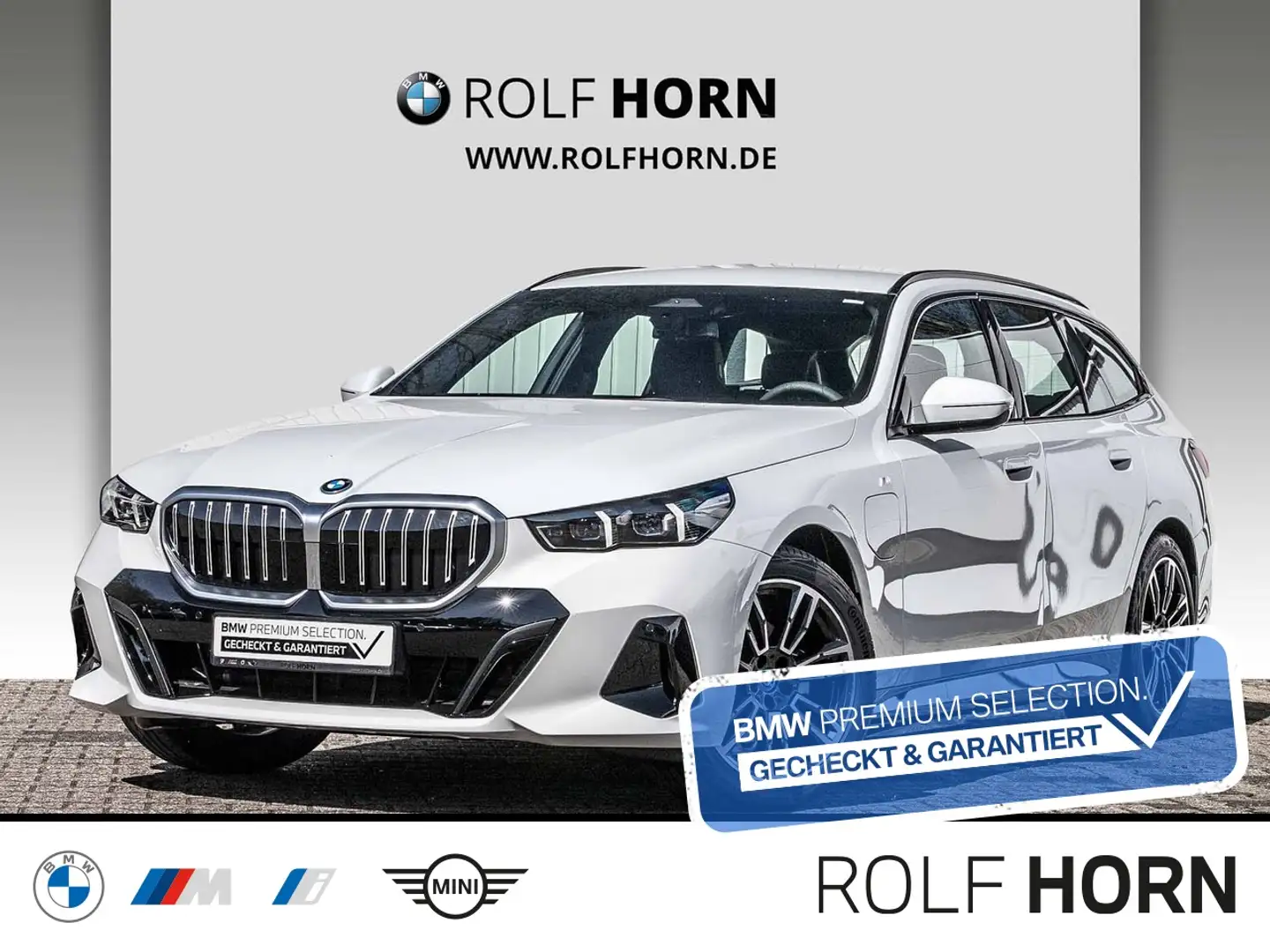 BMW 530 e xDrive Touring M Sportpaket Navi RKam 19"LM Blanc - 1