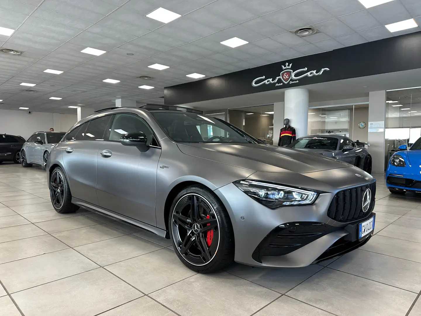 Mercedes-Benz CLA 35 AMG Shooting Brake Premium Plus 4matic *GUSCIO+TETTO * Grau - 1