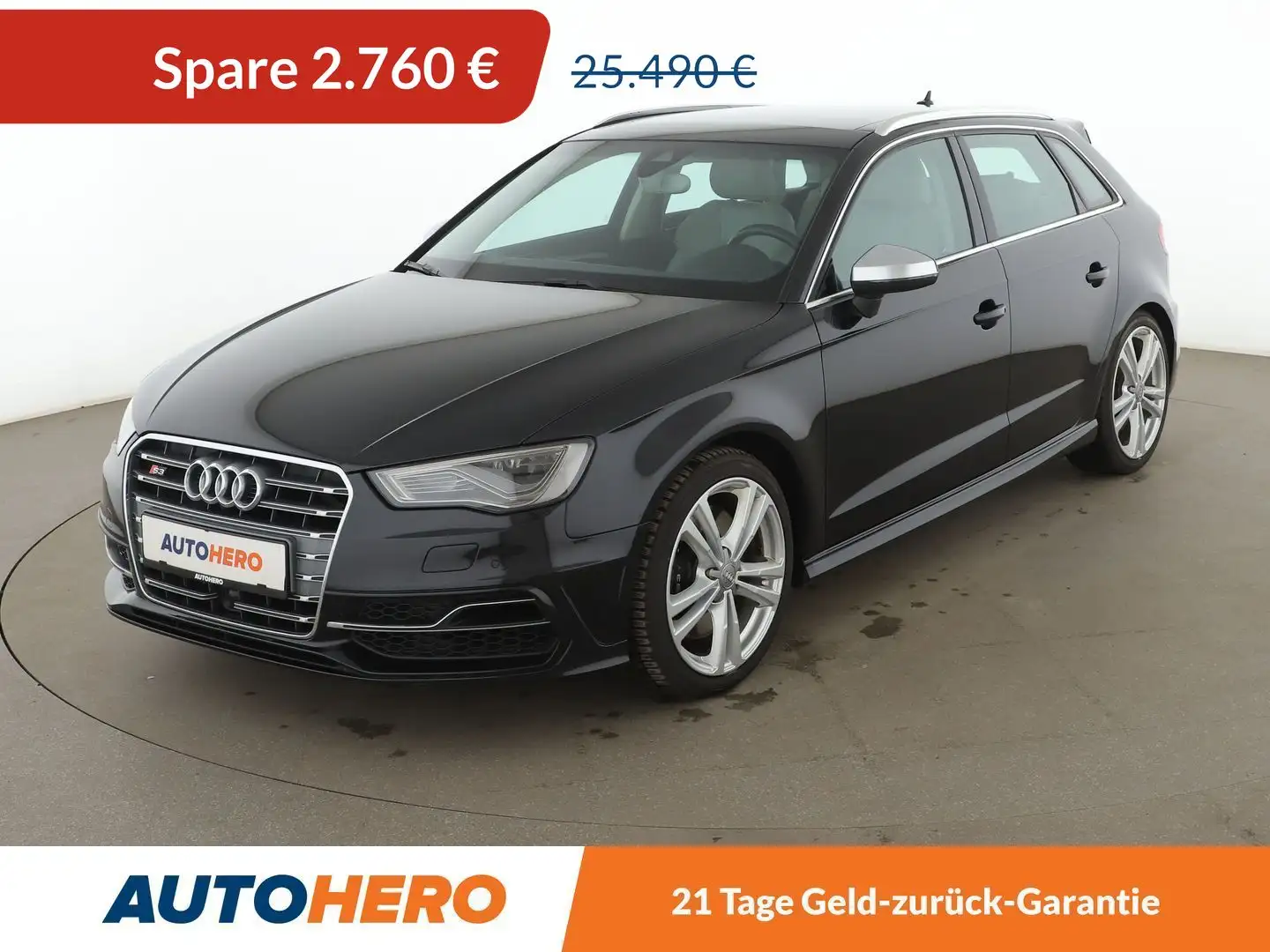 Audi S3 2.0 TFSI quattro Aut. *LED*ACC*NAVI*PDC*SHZ* Schwarz - 1