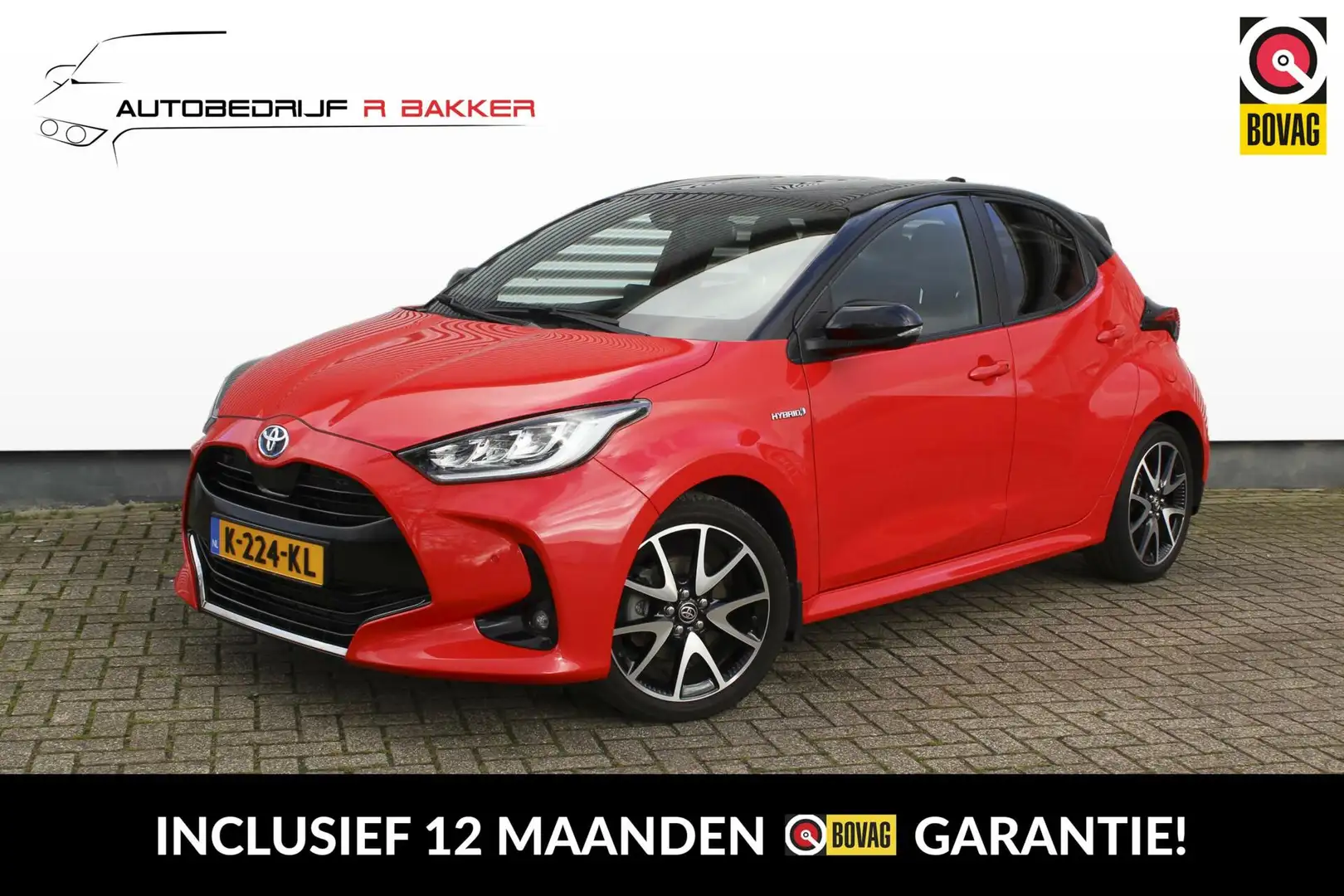 Toyota Yaris 1.5 Hybrid Executive // NL Auto met NAP - Heads Up Rosso - 1