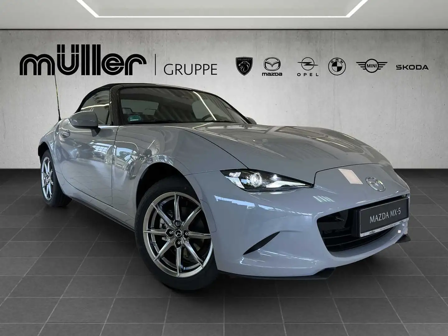 Mazda MX-5 G 132 PS 6MT RWD EXCLUSIVE Gris - 2