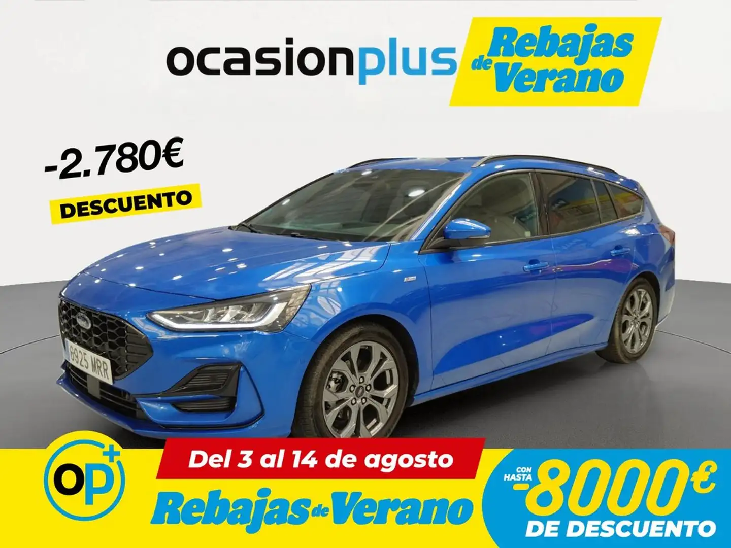 Ford Focus Sportbreak 1.0 Ecoboost MHEV ST-Line 155 Aut. Azul - 1