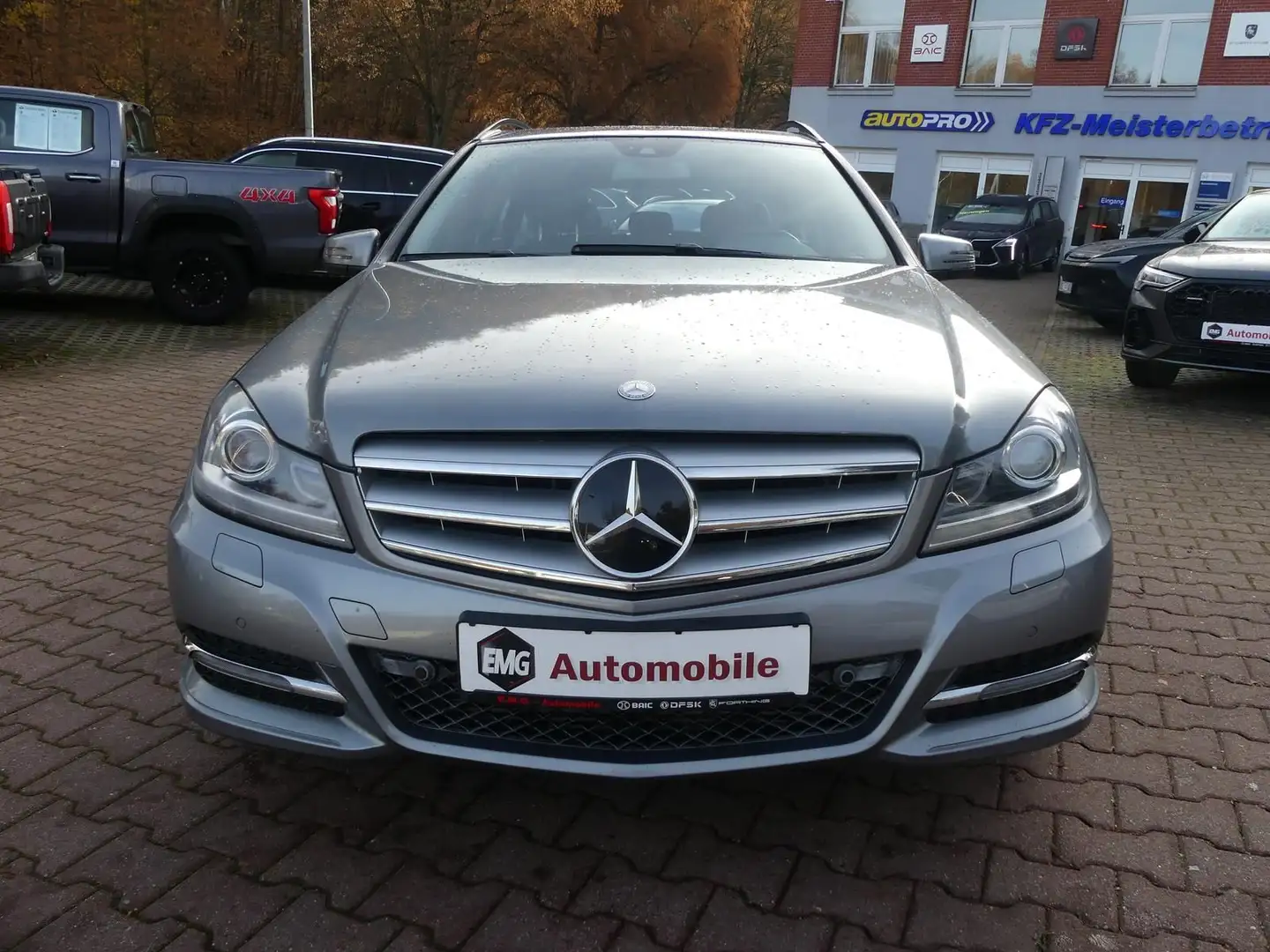 Mercedes-Benz C 220 C220 CDI*T*Klima*Sitzhzg*Leder*Navi*Xenon Grau - 2