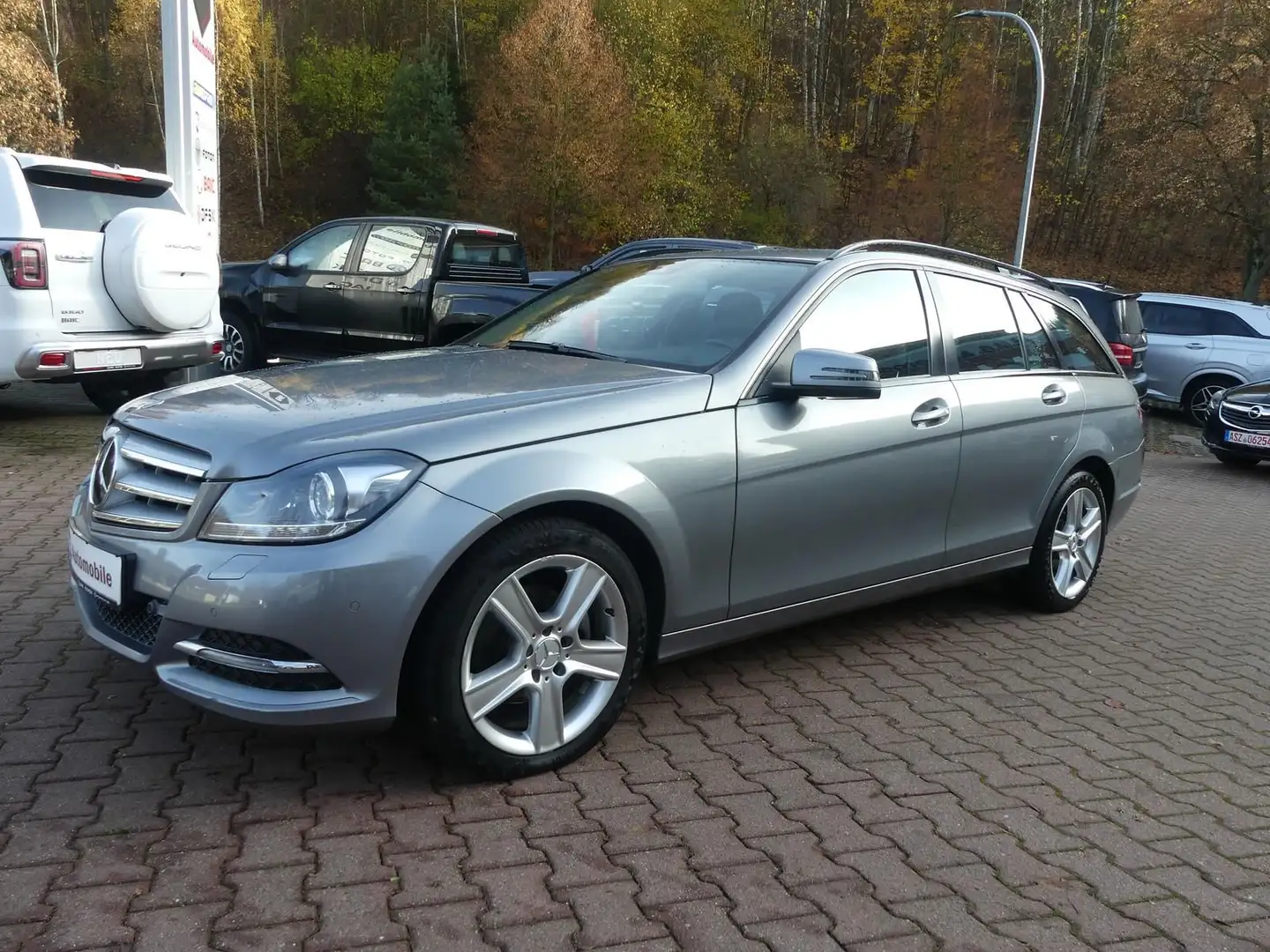 Mercedes-Benz C 220 C220 CDI*T*Klima*Sitzhzg*Leder*Navi*Xenon Grau - 1