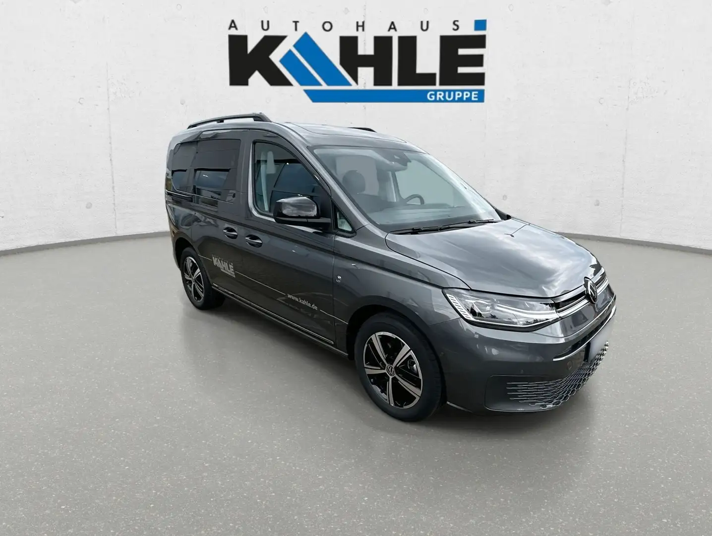Volkswagen Caddy 2.0 TDI DSG Life CarPlay Pano ACC AHK LED Gris - 2