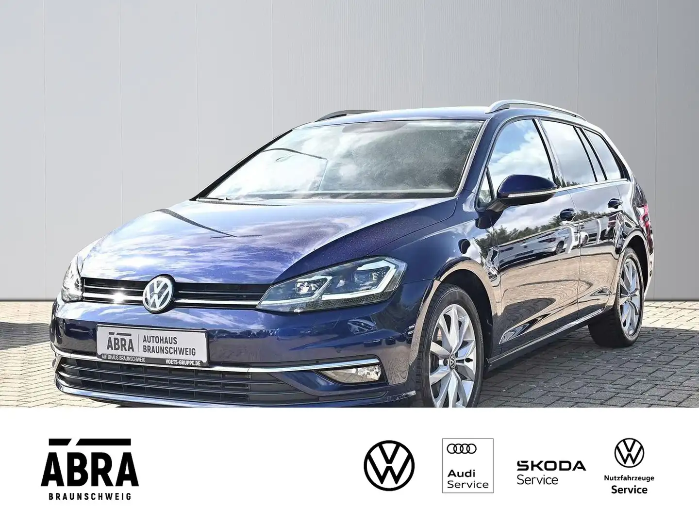 Volkswagen Golf VII Variant 1.5 TSI Highline DSG LED+NAV+ACC+PD... Blau - 1