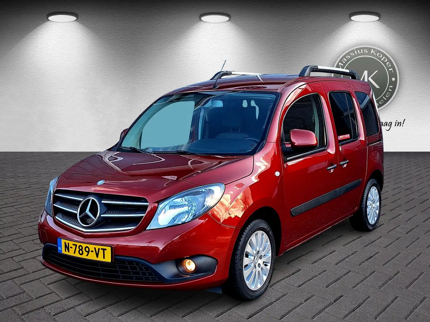 Mercedes-Benz Citan 112 Ambiente, Aangepaste invalide-Auto! Handgas, A Rood - 1