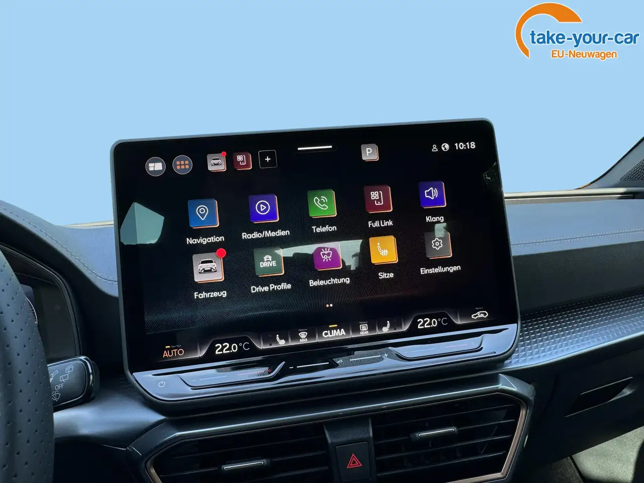 Cupra Leon Sportstourer VZ 4x4 ST AHK+NAVI+eHK+KAMERA+MEMO..., миниатюра 13