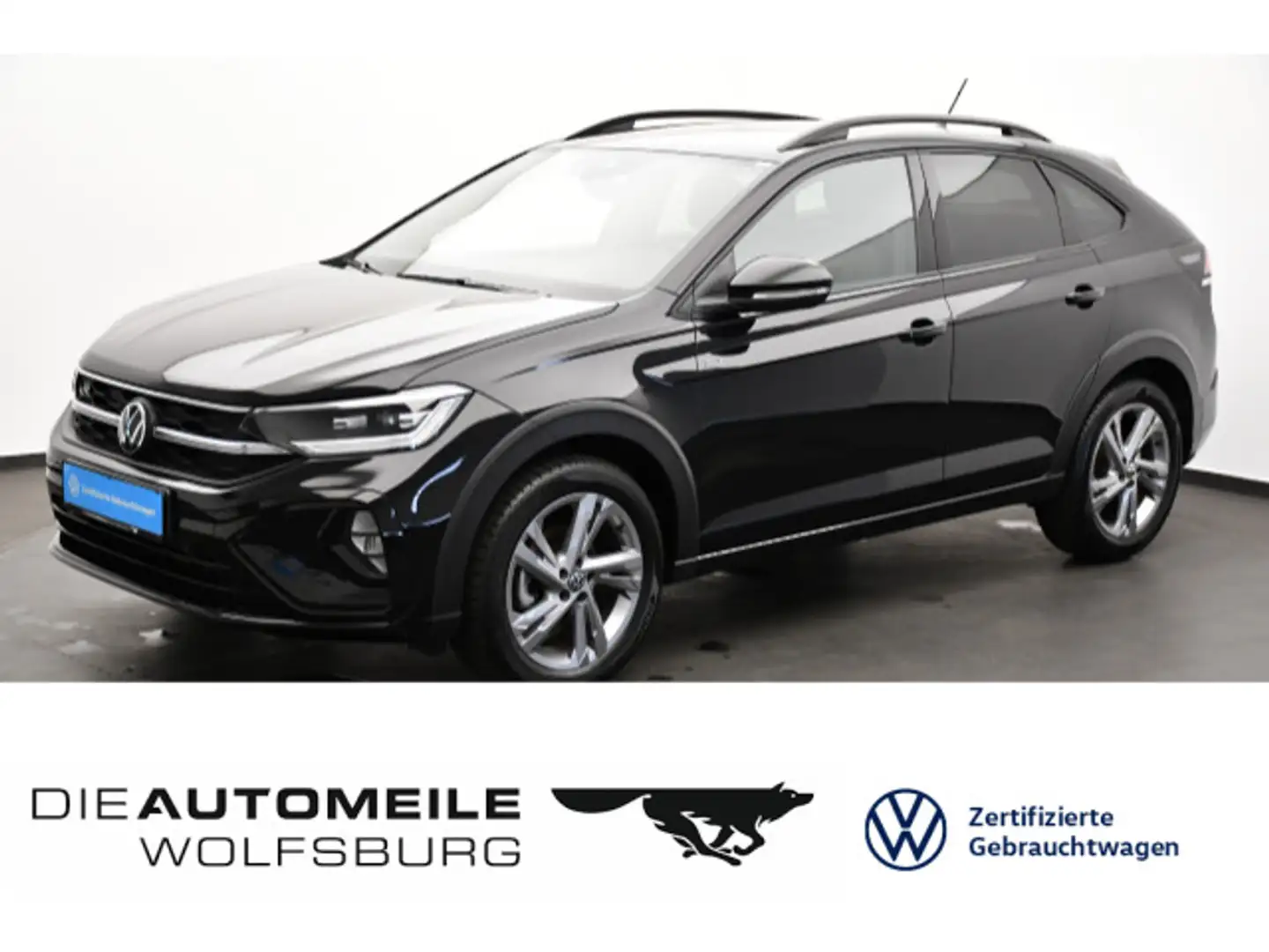 Volkswagen Taigo 1.5 TSI DSG R-Line Matrix/ACC Schwarz - 1