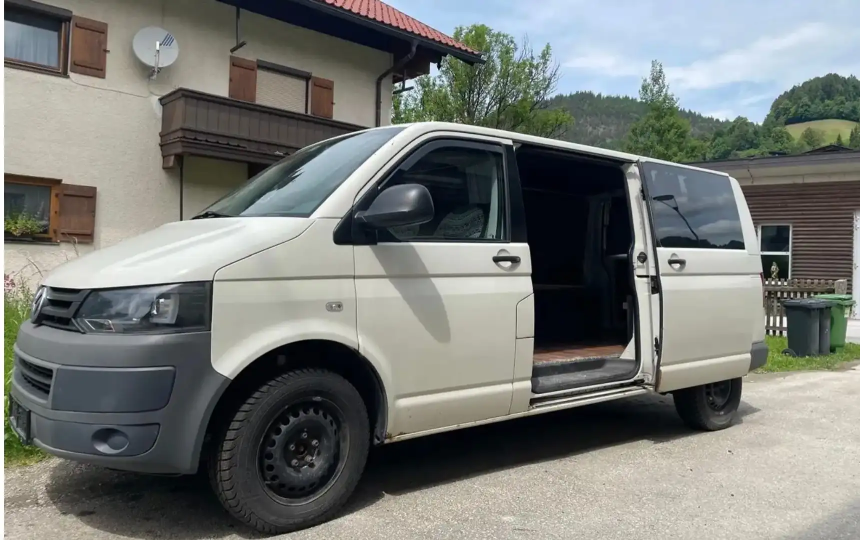 Volkswagen Bus Kastenwagen LR TDI Wit - 1