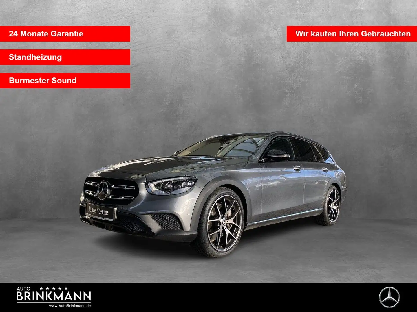 Mercedes-Benz E 400 E400d 4M T All-Terrain MEMORY/STANDHZG/MULTIBEAM Grau - 1