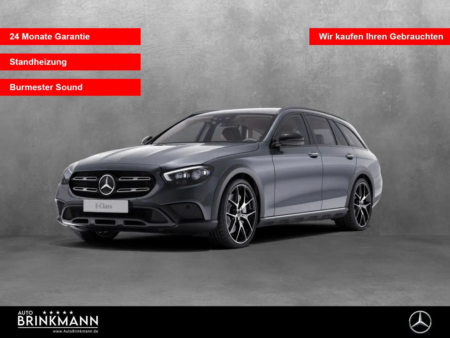 Mercedes-Benz E 400 E400d 4M T All-Terrain MEMORY/STANDHZG/MULTIBEAM Grau - 1