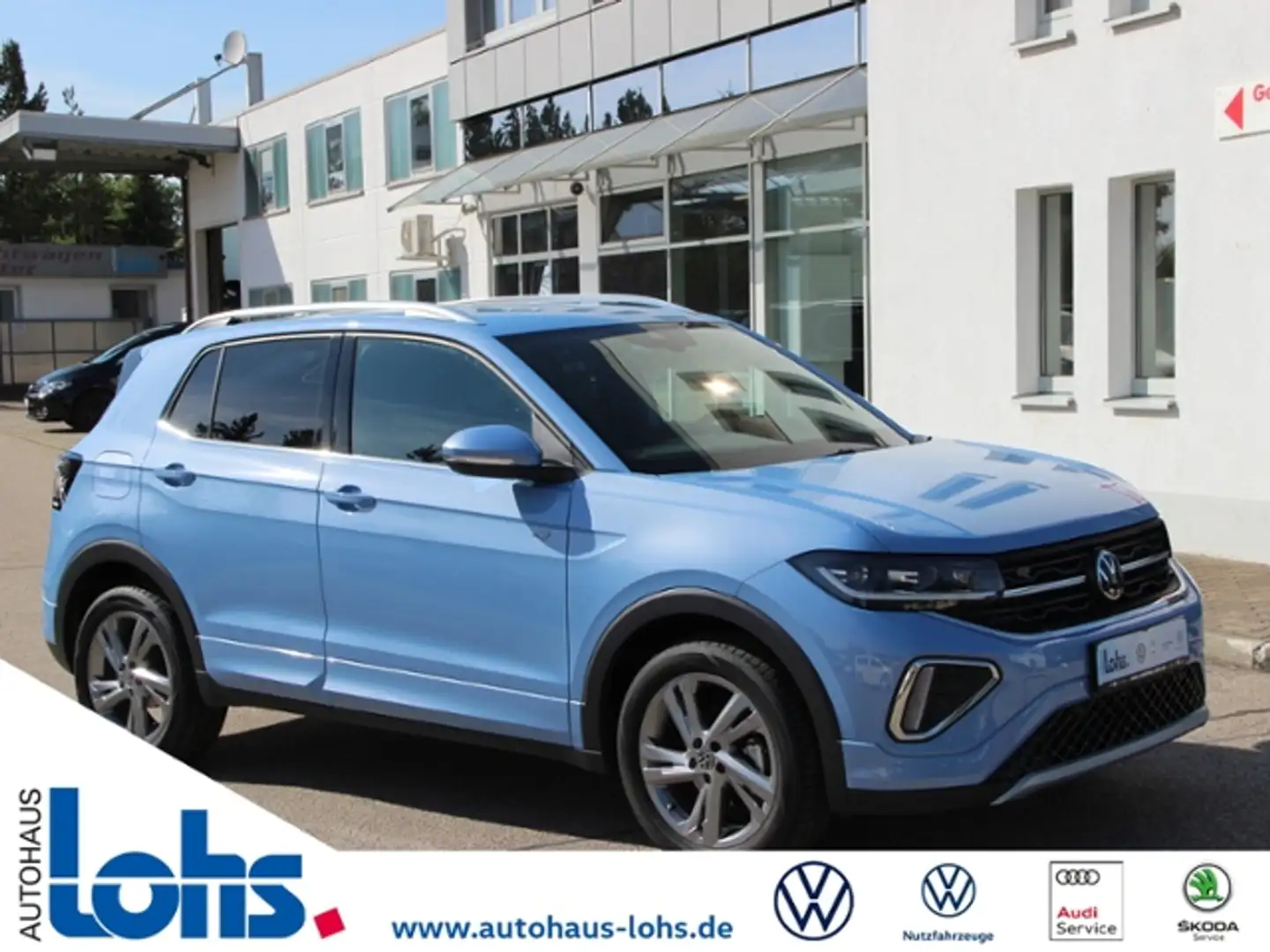 Volkswagen T-Cross 1.5 TSI DSG R line Tiptronic  LED NAVI Blau - 1