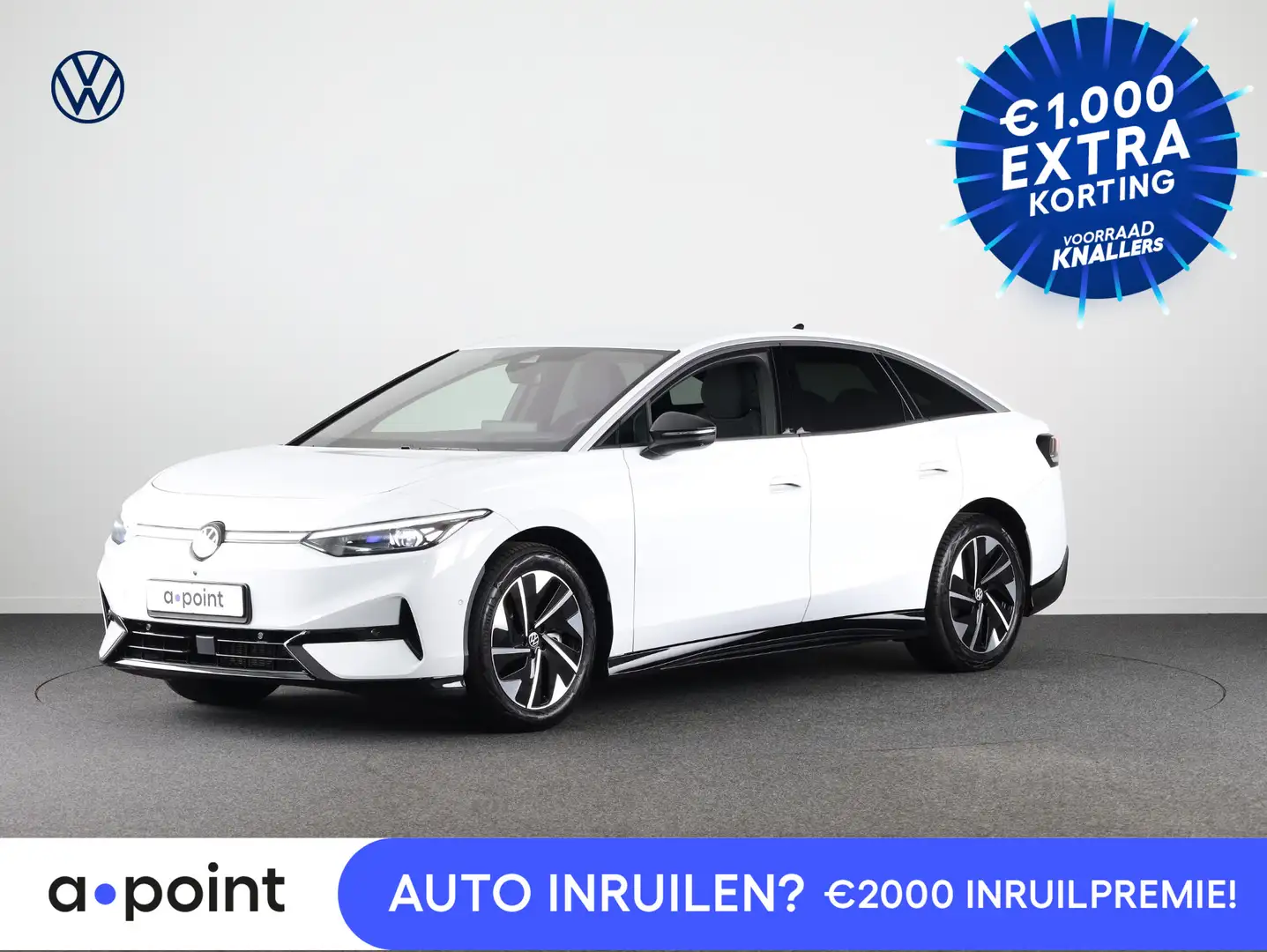 Volkswagen ID.7 Pro Business 77 kWh accu, 210 kW / 286 pk Limousin Bílá - 1