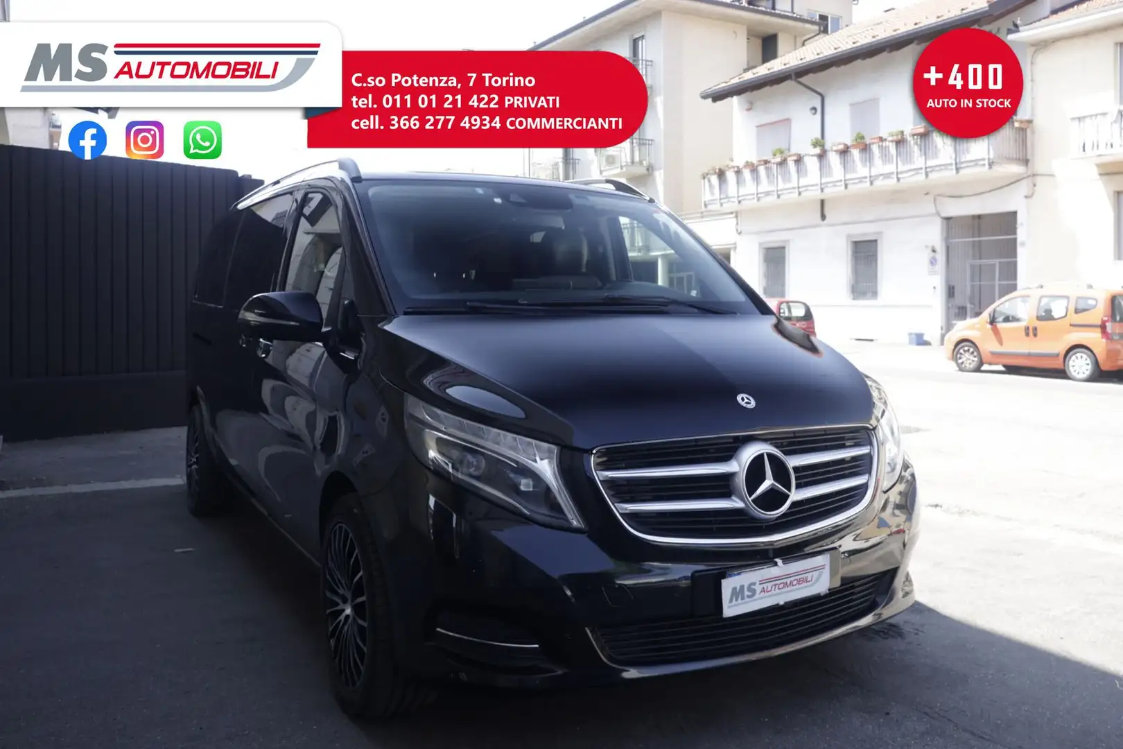 Mercedes-Benz V 250 Mercedes-Benz Classe V 250 d Automatic Premium Ex Nero - 1