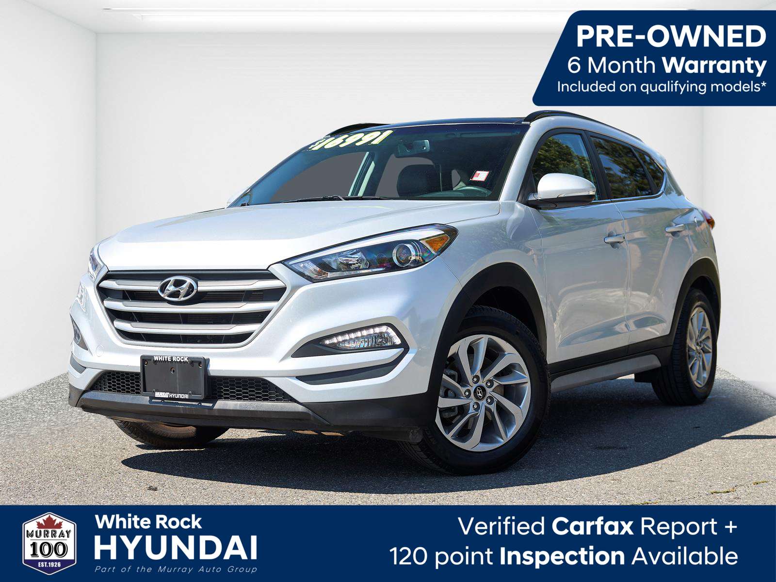 2018 Hyundai Tucson Luxury AWD | Pano Roof | One Owner | White Rock