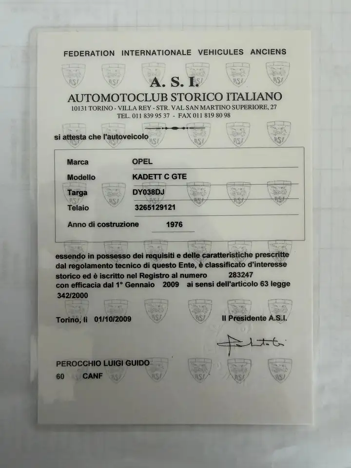 Opel Kadett GT E GRUPPO 1 CONRERO ASI, foto 11