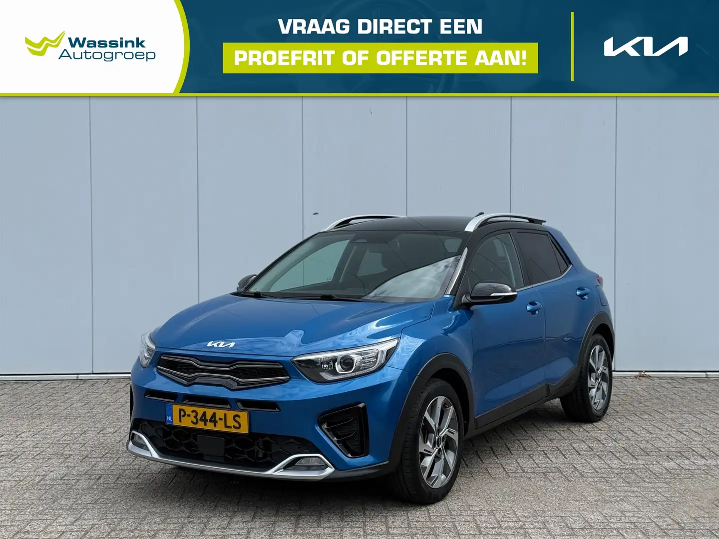 Kia Stonic 1.0 T-GDi MHEV 100pk GT-Line | Camera | Stoel- Stu Blauw - 1