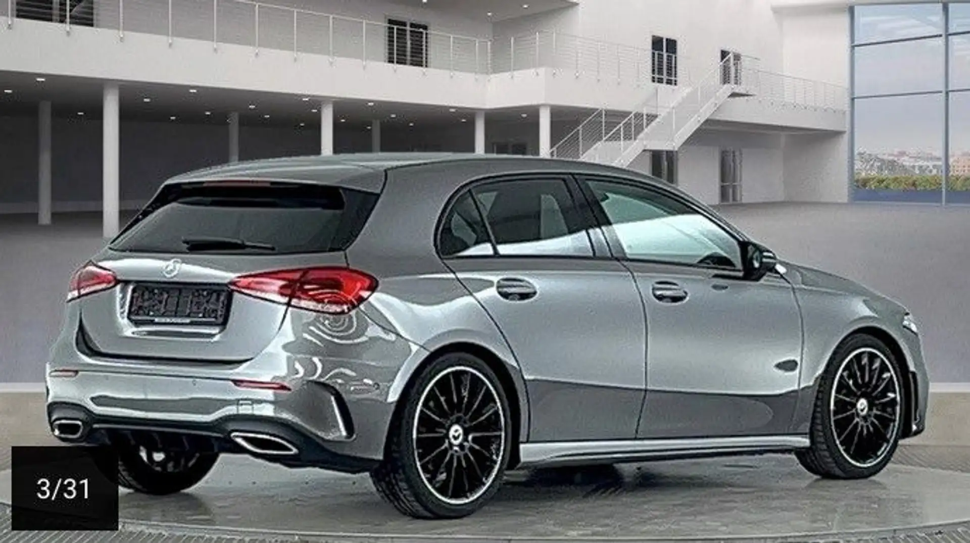 Mercedes-Benz A 250 2x AMG Line LED 19" Nav+ Widescreen 360Kam Grau - 2