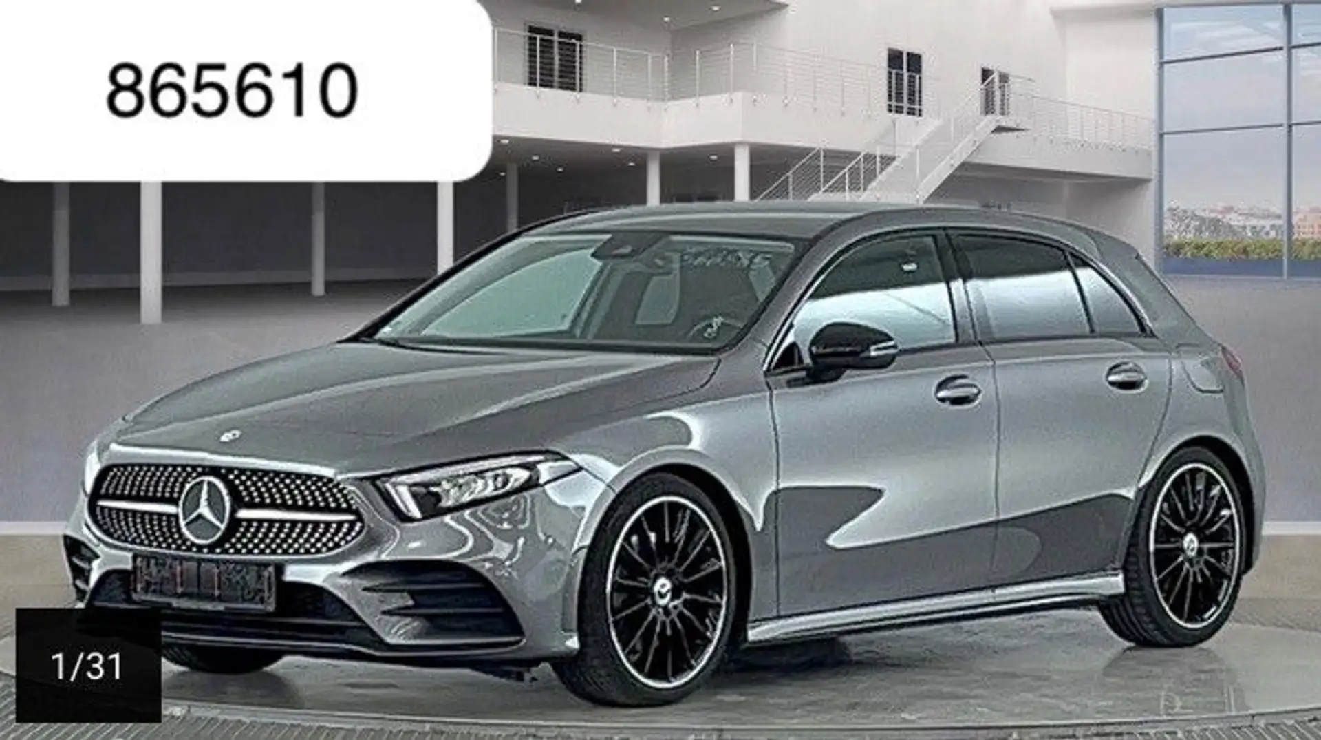 Mercedes-Benz A 250 2x AMG Line LED 19" Nav+ Widescreen 360Kam Grau - 1