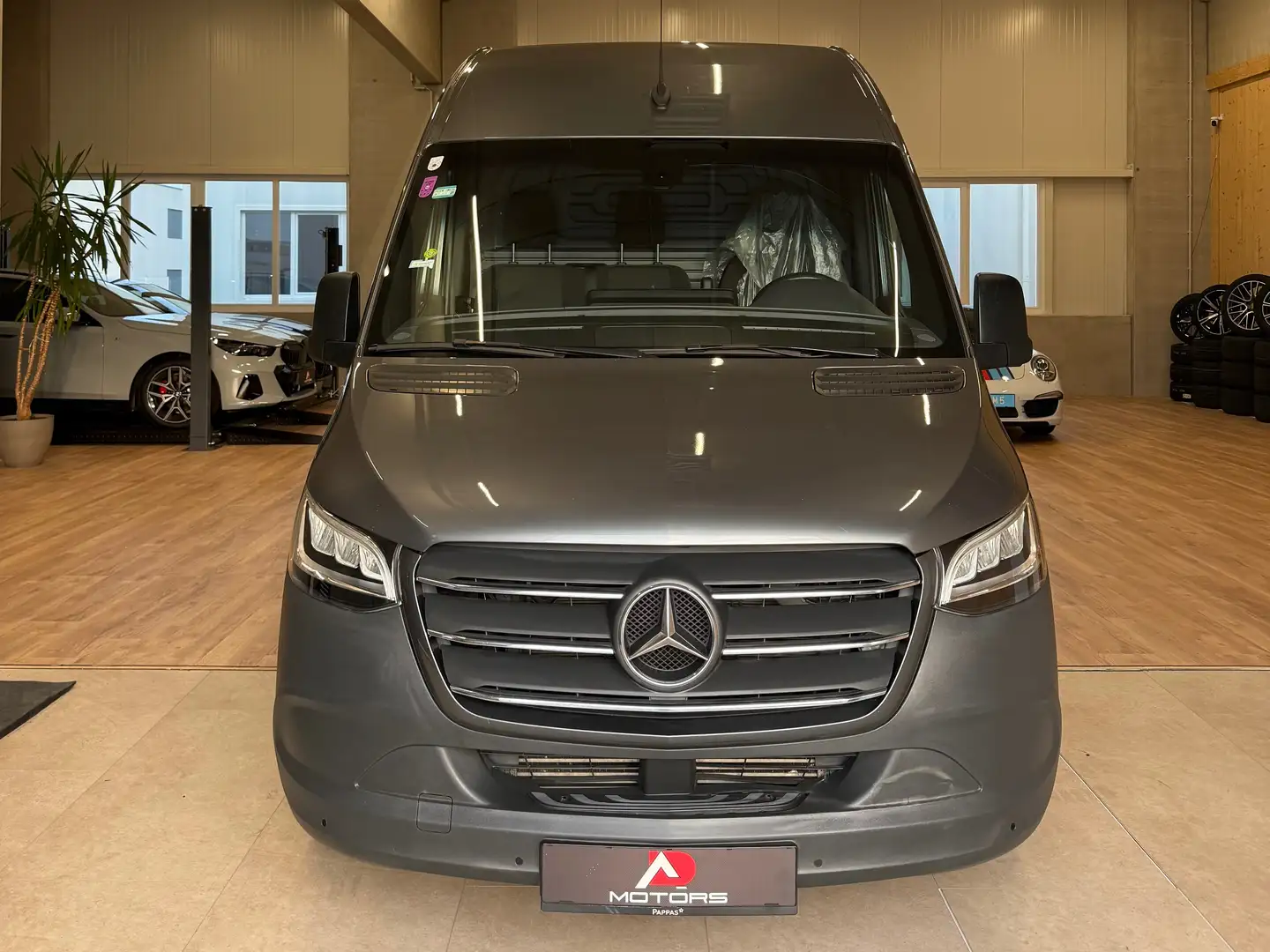Mercedes-Benz Sprinter 211/214 CDI FWD L2 AHK / Leasingfähig Grau - 2