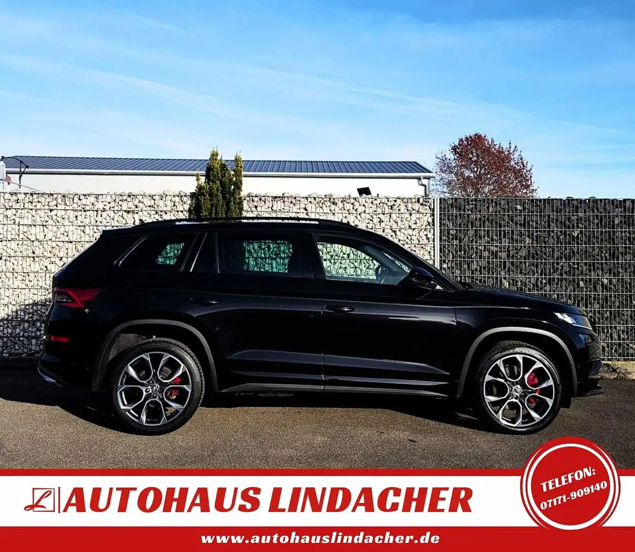 Skoda Kodiaq Diesel 2.0 Bi-TDI 4x4 DSG RS I AHK I 1. Hand Noir - 2