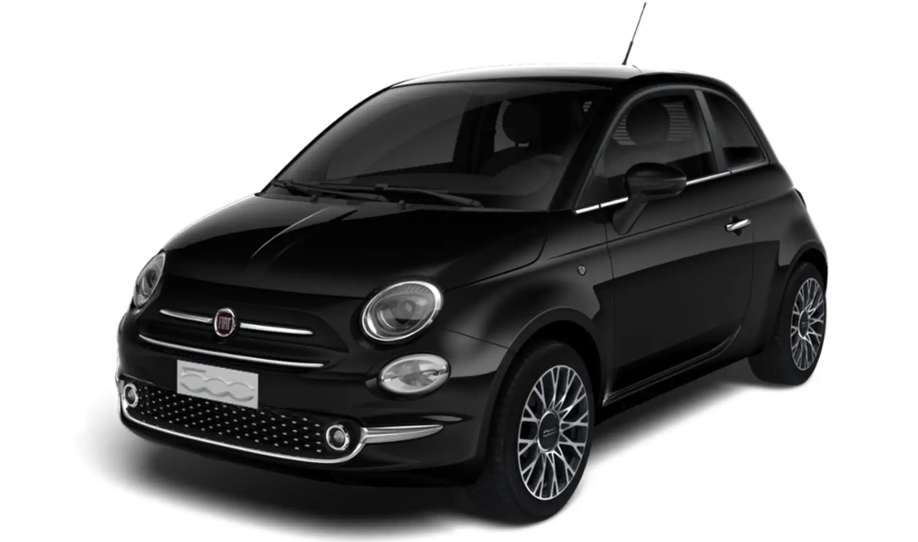 Fiat 500 1.0 Hybrid Dolcevita Nero - 1