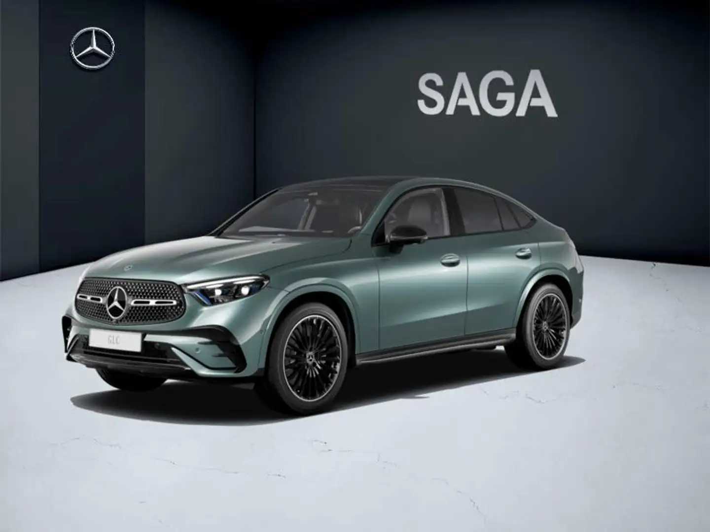 Mercedes-Benz GLC 200 4MATIC Coupé Groen - 1