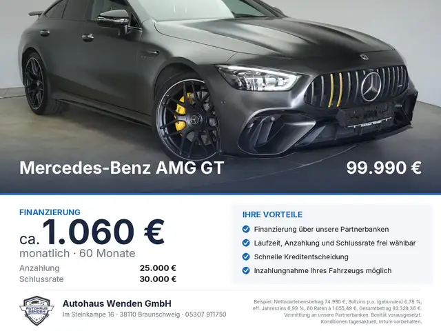 Mercedes-Benz AMG GT 63 9G DCT 4Matic+ Aero/Softclose/Leder/Di