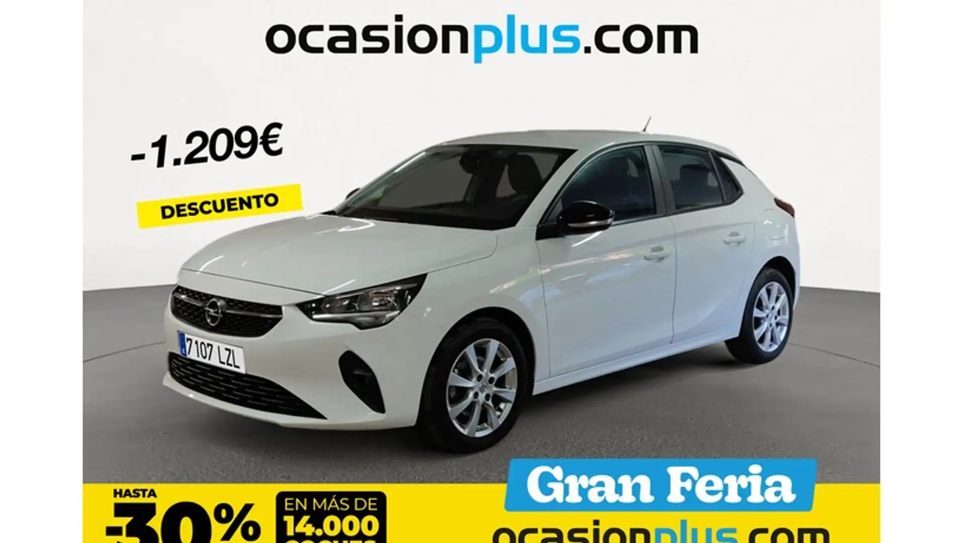 Opel Corsa 1.5D DT S/S Edition 100 Blanc - 1