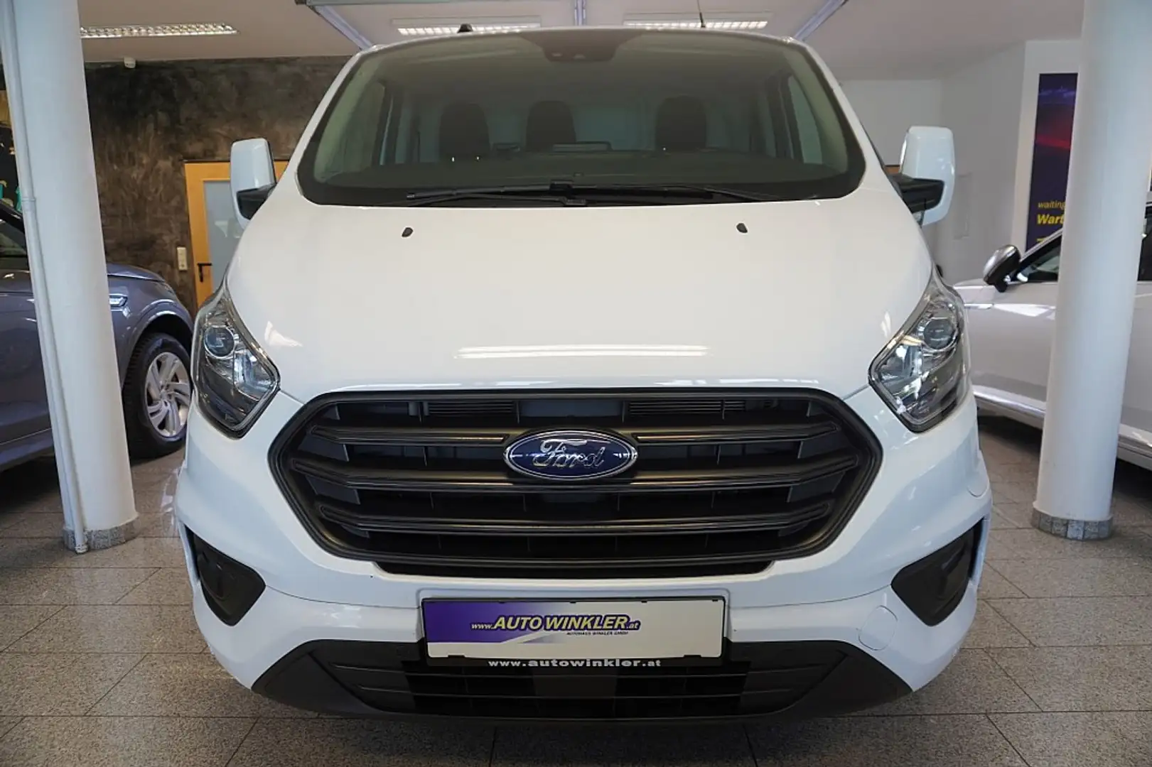 Ford Transit Custom Kasten 340 L1H1 Aut. PHEV/Klima/LED Weiß - 2