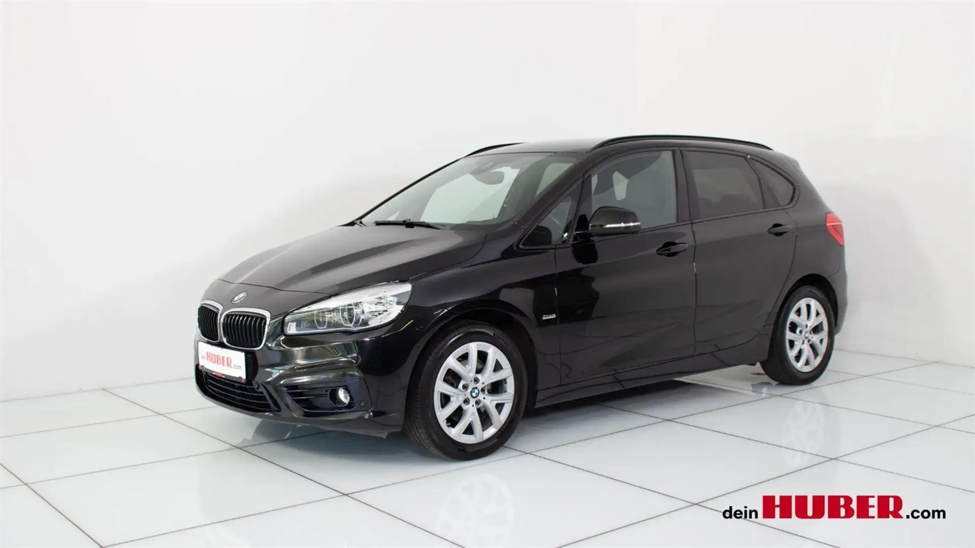 BMW 218 d Active Tourer Schwarz - 1