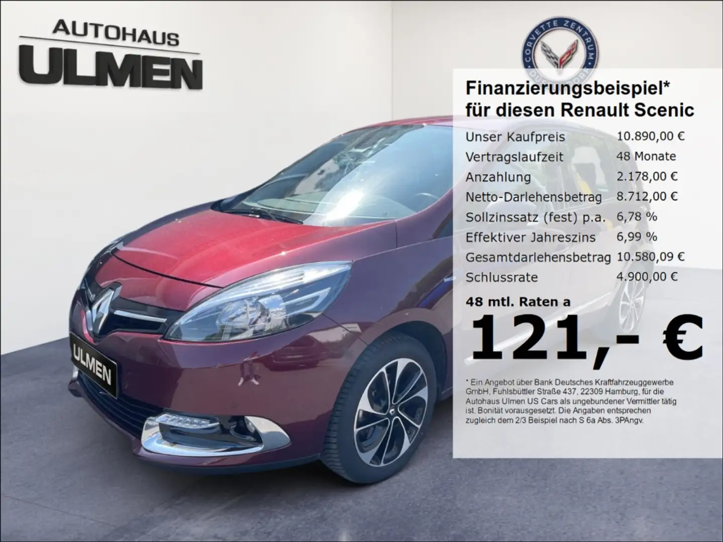 Renault Scenic III 1.2 TCe 130 BOSE Edition 1 Hand Navi R-Cam All Rood - 1