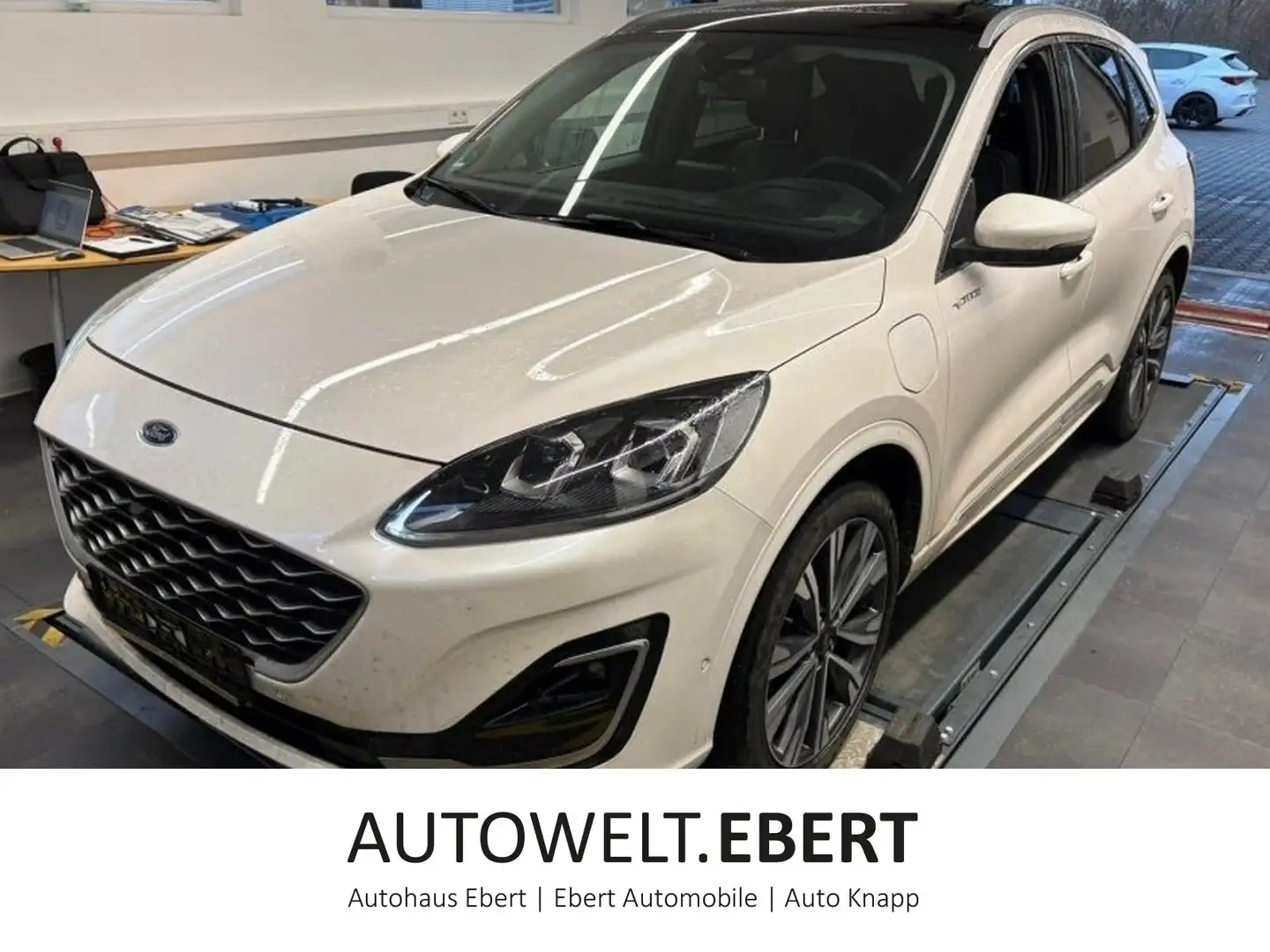 Ford Kuga 2.5 PHEV Vignale Aut./LED/ACC/KAMERA/PANO/ Blanc - 1