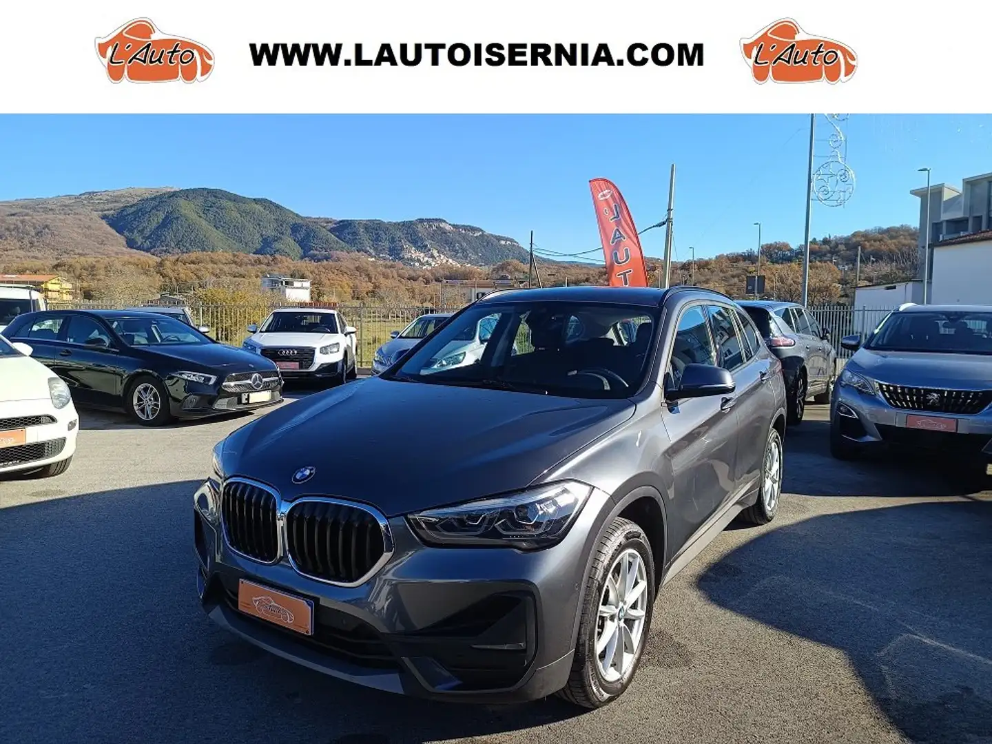 BMW X1 xdrive18d Business Advantage auto 150cv Grijs - 1