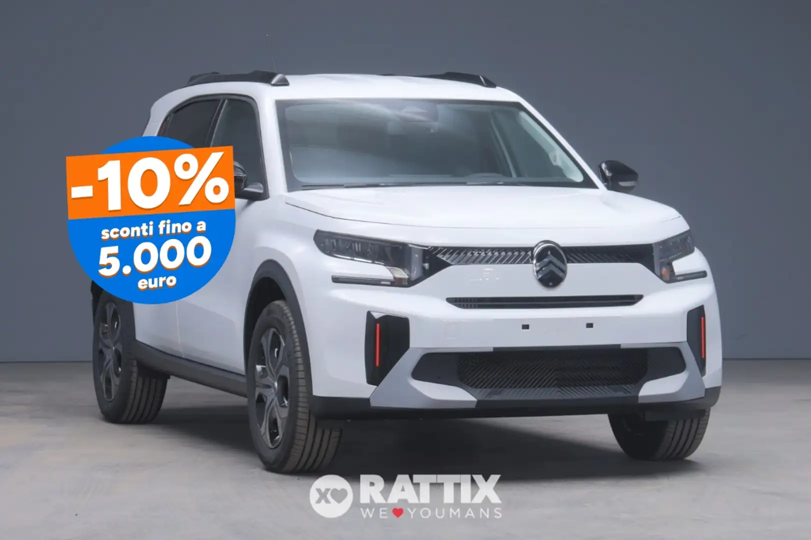 Citroen C3 Aircross 1.2 Puretech Turbo 100CV Plus Bianco - 1