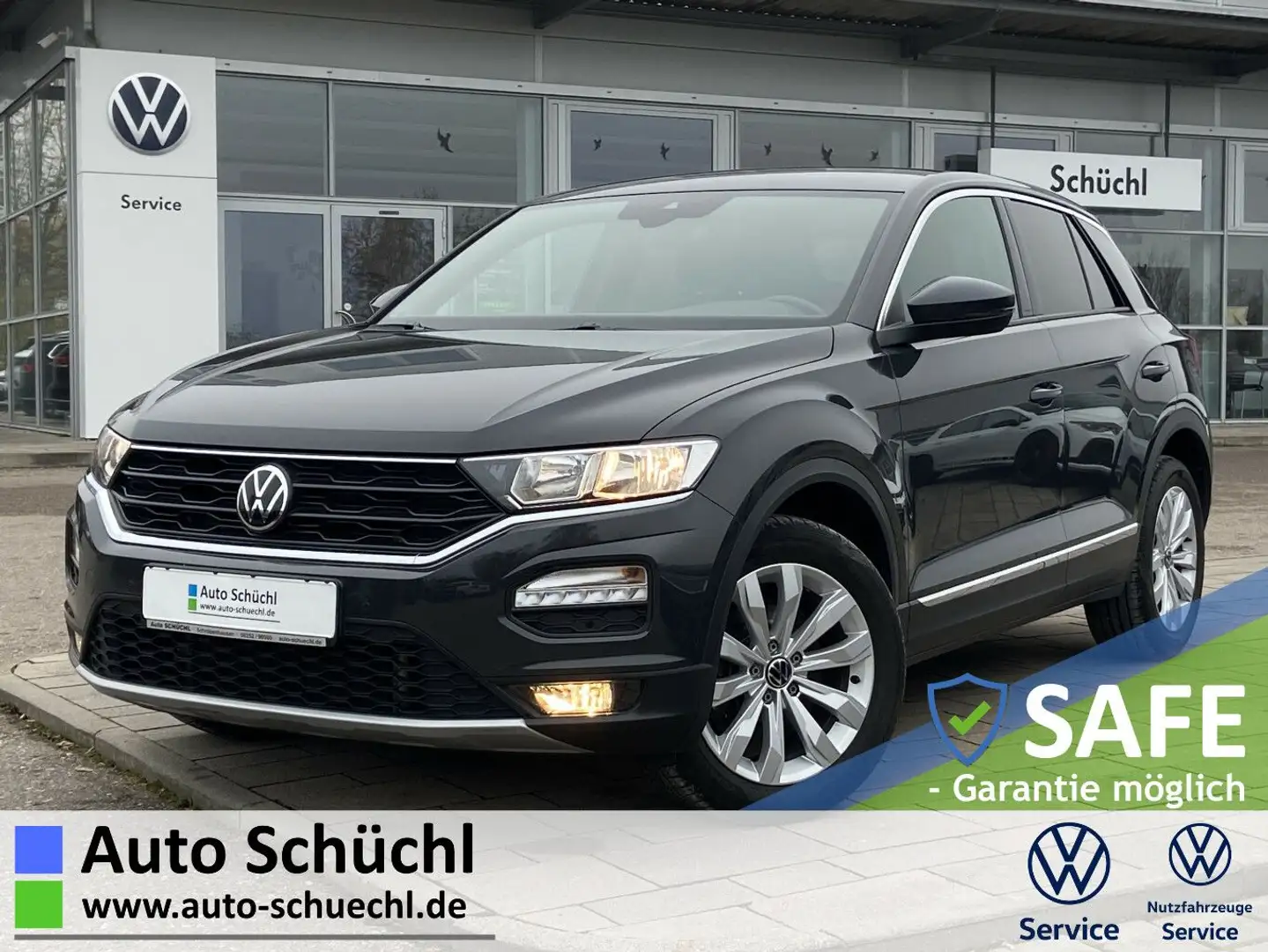 Volkswagen T-Roc 2.0 TDI DSG SPORT NAVI+SHZ+PDC+DAB+BLUETOO Grau - 1