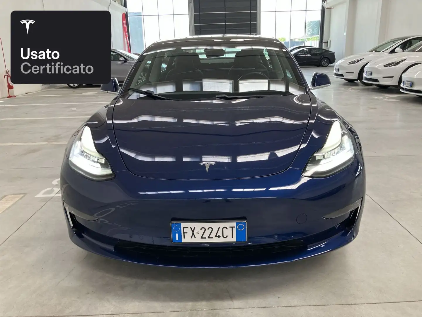 Tesla Model 3 Long Range AWD Blau - 2