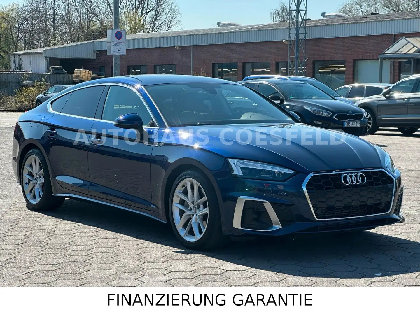 Audi A5 Sportback 40 TFSI S line*TOP*GARANTIE* Bleu - 2