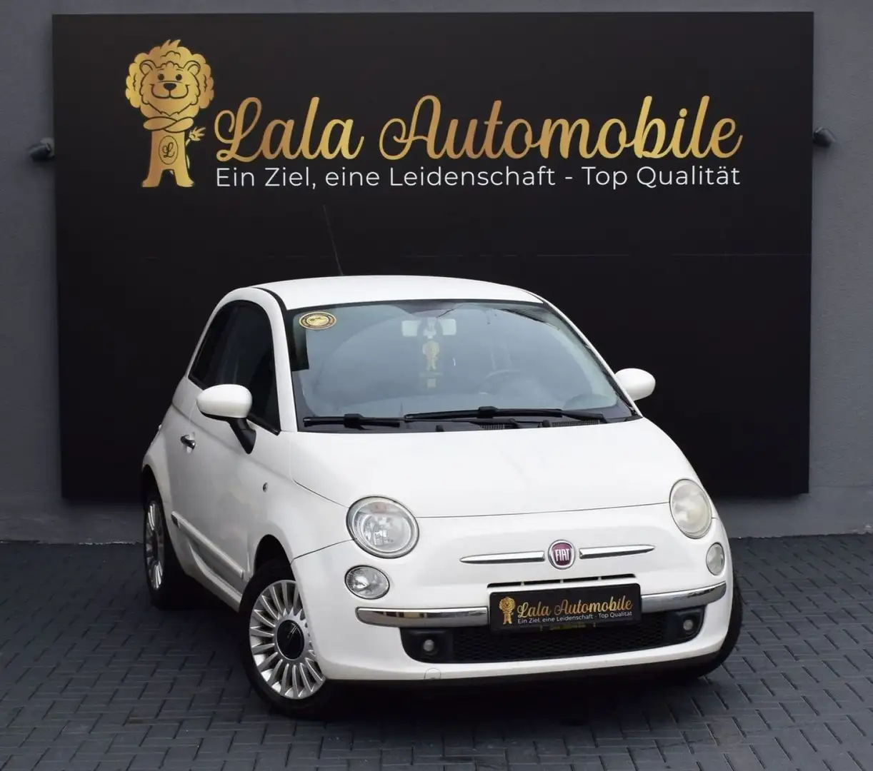 Fiat 500 Sport 1.2 KLIMAAUTOMATIK SPORTSITZE TEILLEDE Wit - 2