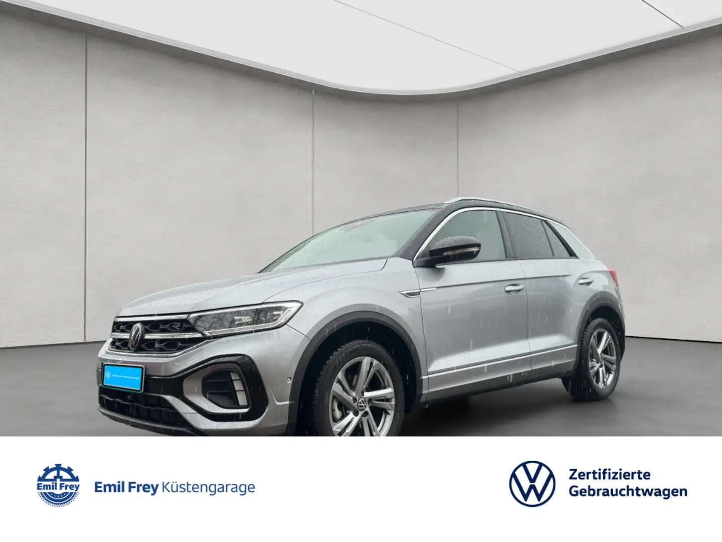 Volkswagen T-Roc R-Line 1.5 TSI DSG AHK/Kamera/Navi Silber - 1