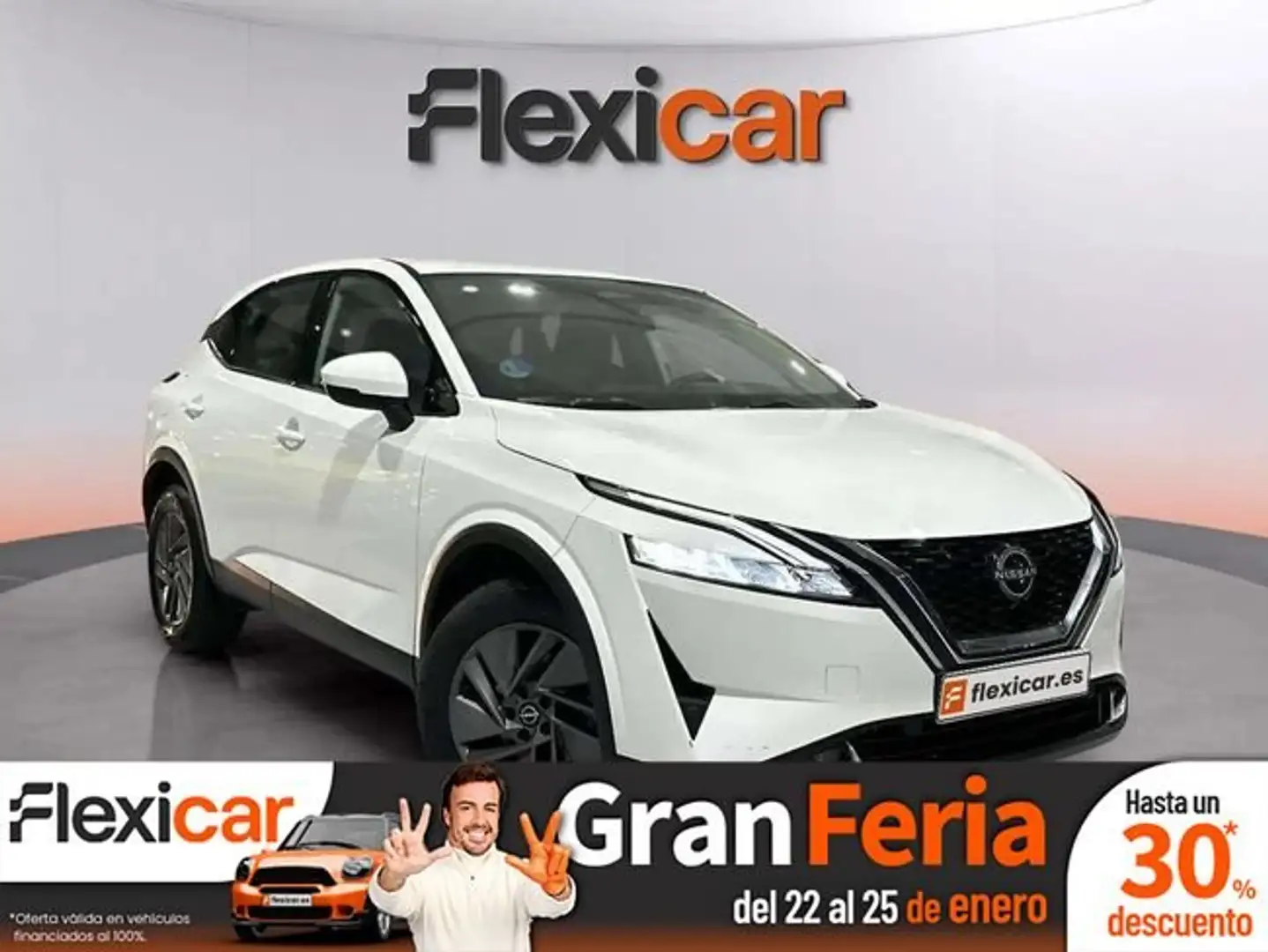 Nissan Qashqai DIG-T+103kW+%28140CV%29+mHEV+4x2+Acenta Blanc - 1