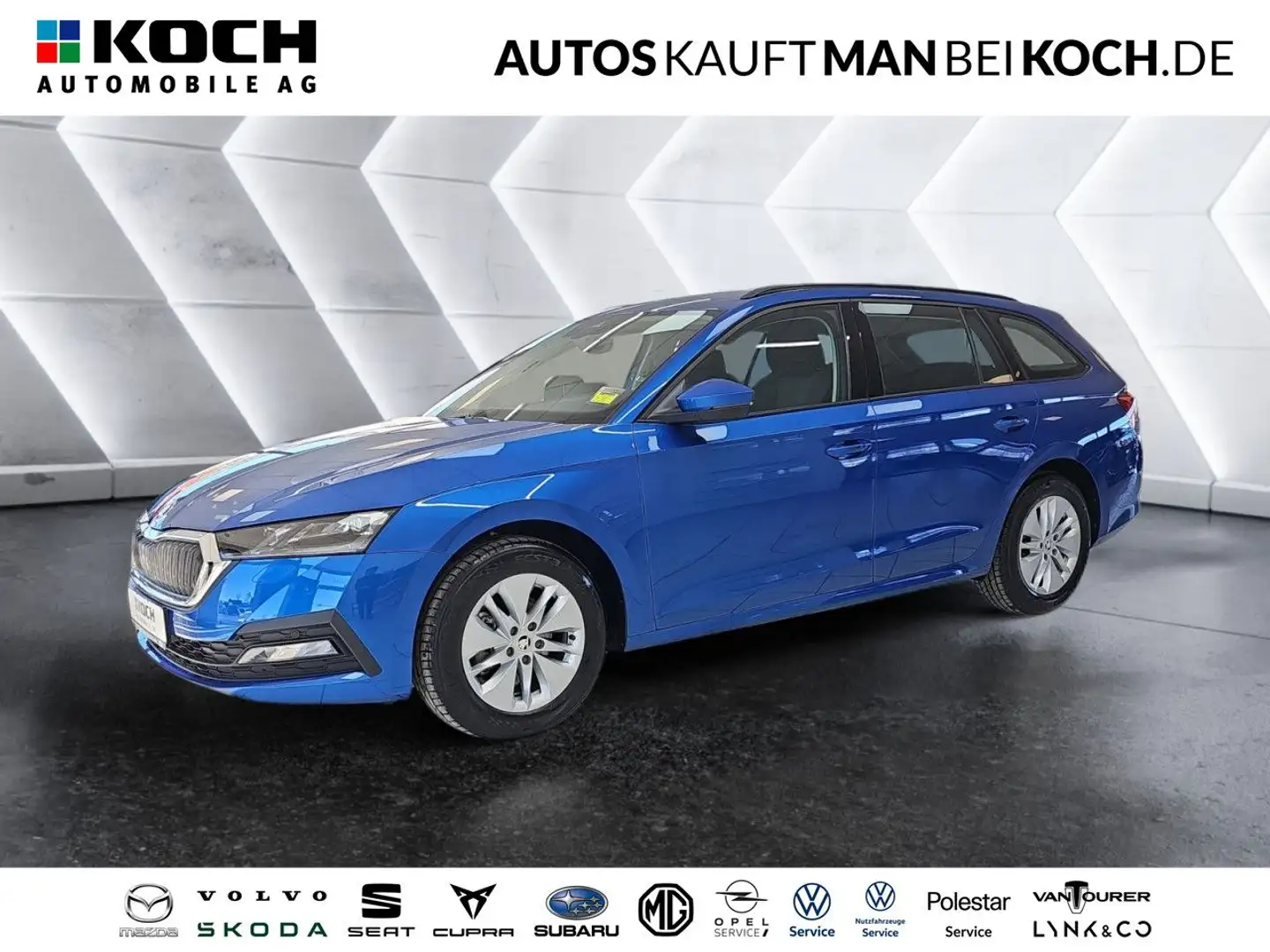 Skoda Octavia Combi 1.5 TSI DSG Ambition AHK LED KAM PDC Blu/Azzurro - 1