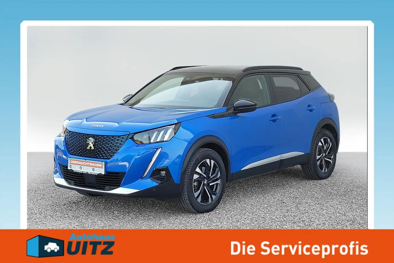 Peugeot 2008 e GT Line +Ambiente+HUD+LED Bleu - 1